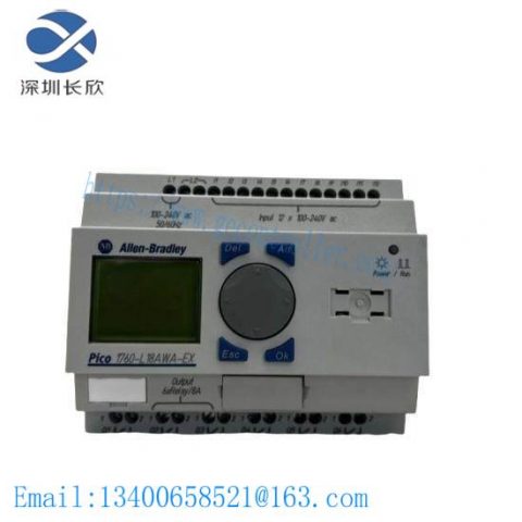 ABB 1760-L18AWAEX, Industrial Control Module w/ Real-Time Clock