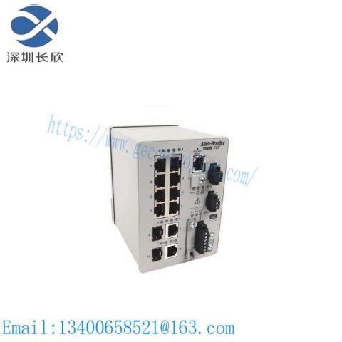 AB 1783-BMS10CA: 8 Port Copper Ethernet Switch, 10/100 Mbps