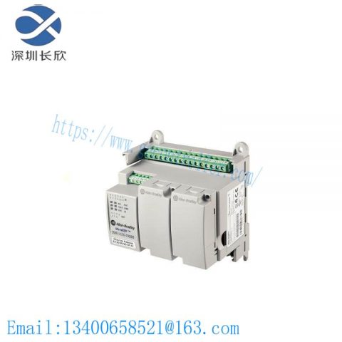 AB Micro820 AB 2080-LC20-20QBBK I/O Controller, Integrated ENet/IP Communication, Compact Design