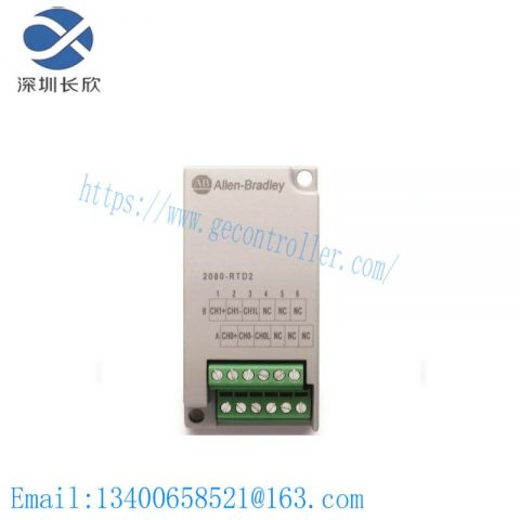 AB 2080-RTD2: Precision Resistance Thermometer Detector Inputs for Industrial Control