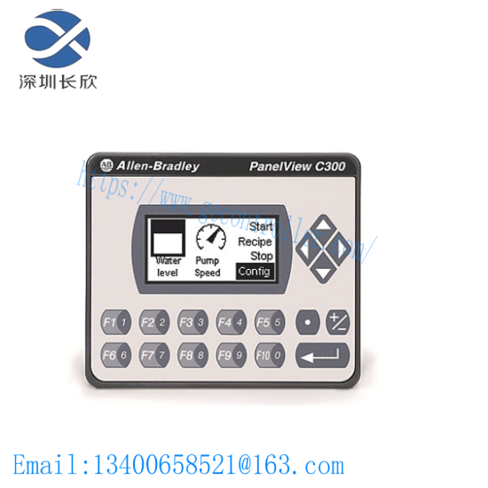 2711c-k3m_panelview_c300_mono_keypad.png GE PanelView C300 Mono/Keypad 2711C-K3M - Industrial HMI Solution