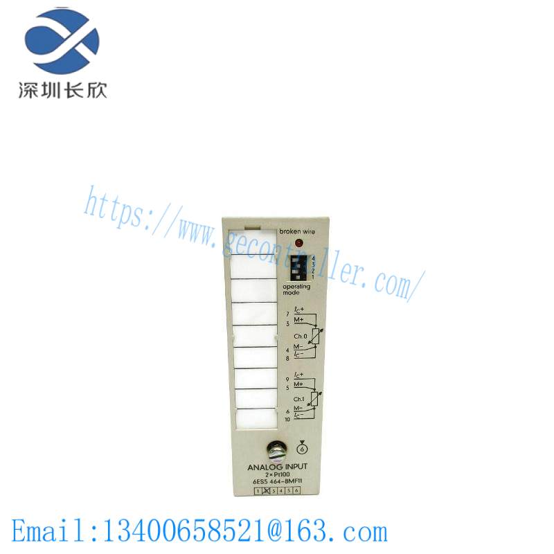 6es5464-8mf11_siemens_analog_input_module.jpg SIEMENS 6ES5464-8MF11 Analog Input Module: Precision Control for Industrial Automation