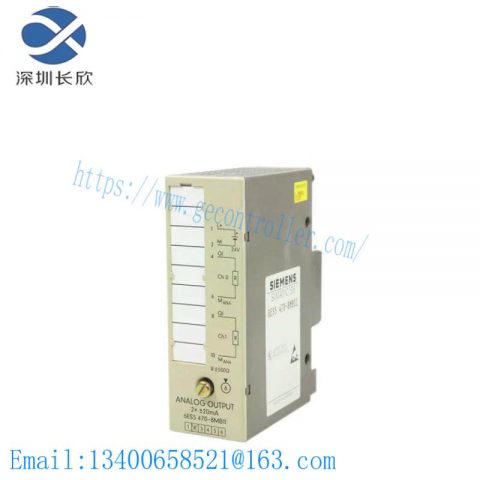 SIEMENS 6ES5470-8MB11 | Analog Output Module for Industrial Automation