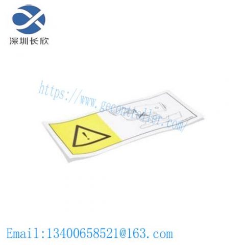 ABB 3HAC020611-001 Robotic Parts Warning Label, Advanced Safety Solution for Industrial Robots