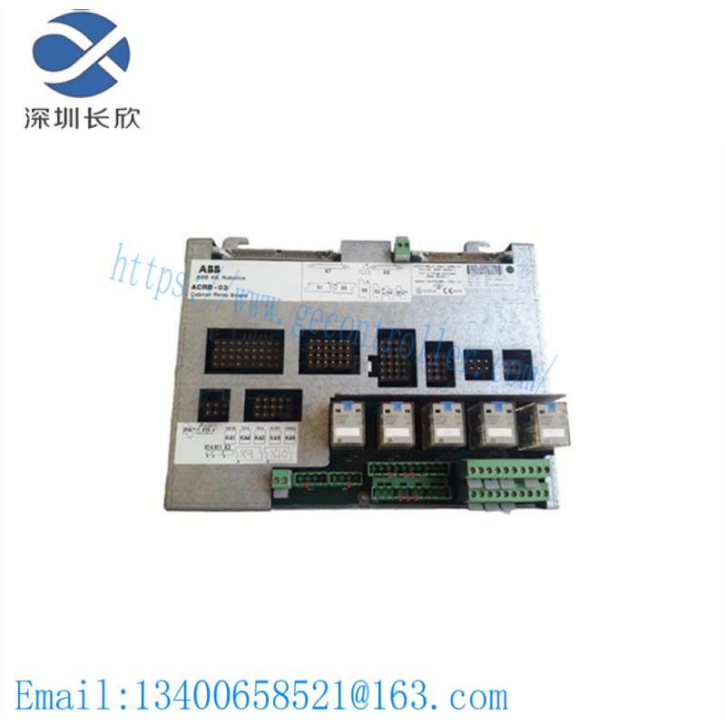 abb_acrb-033hne08250-1_safety_cabinet_relay_board.jpg ABB ACRB-033HNE08250-1 Safety Cabinet Relay Board