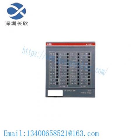 ABB AI523 1SAP250300R0001 Analog Input Module: Industrial Automation Innovation at its Best