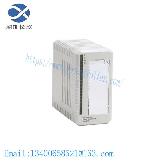 abb_ao845_analog_output_module.jpg ABB AO845 Analog Output Module - 24V 8-Channel, Precision Control