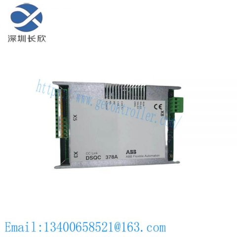 ABB DSQC378B 3HNE00421-1 Robot Module: Precision Automation in Robotic Applications