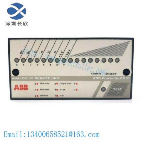 ABB ICSM06A6 - Analog I/O Remote Unit