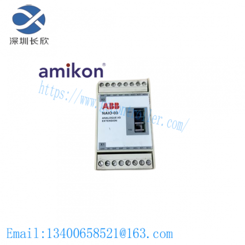 ABB NAIO-03 ANALOGUE IO EXTENSION Module, ABB's Advanced PLC Component for Enhanced Control Performance