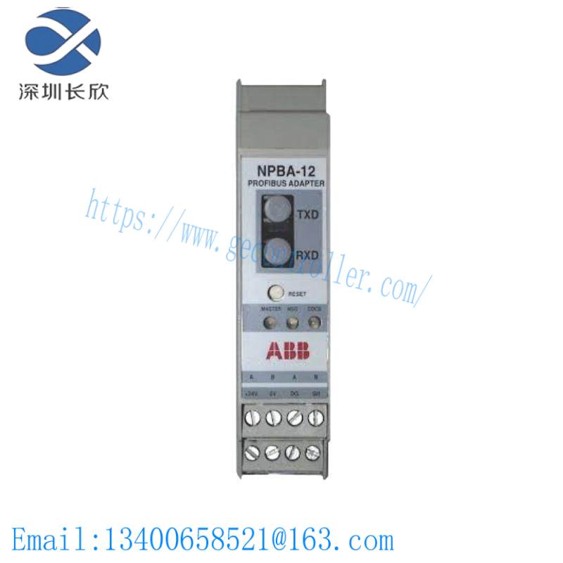 abb_npba-12_communication_module.jpg ABB NPBA-12 Communication Module: Advanced Networking for Industrial Automation