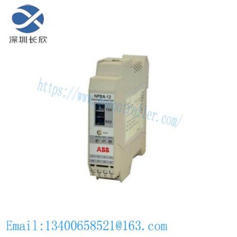 ABB NPBA12 3AFE64348221 Adapter Module - Enhancing Industrial Automation Solutions