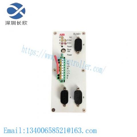 ABB RLM01: Advanced Control Unit for Industrial Automation