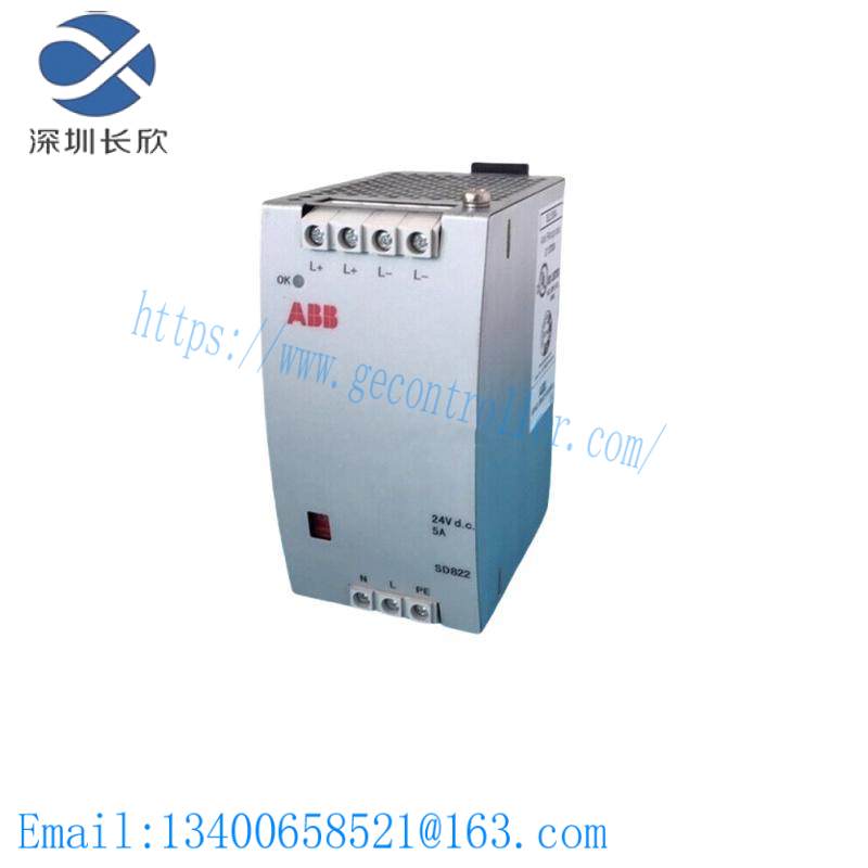 abb_sd822_power_supply_device.jpg ABB SD822 Power Supply Device: High-Efficiency, Robust Automation Solution