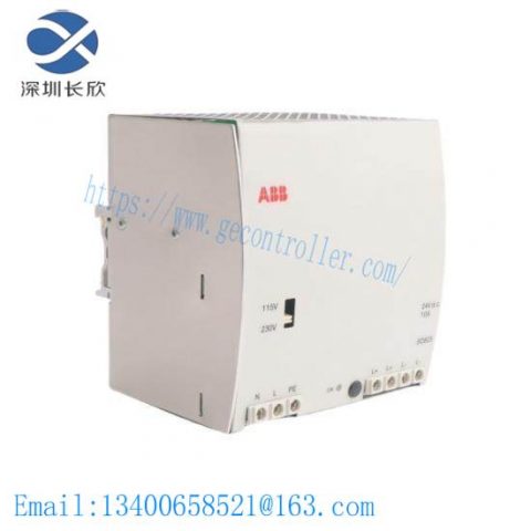 ABB SD823 Power Supply Module - Reliable, High-Performance Power Solution