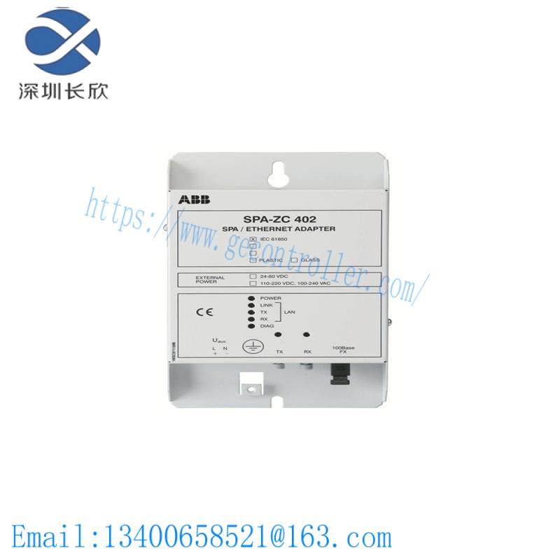 abb_spa-zc_400_ethernet_adapter.jpg ABB SPA-ZC400 Ethernet Adapter, Advanced Industrial Networking Solution