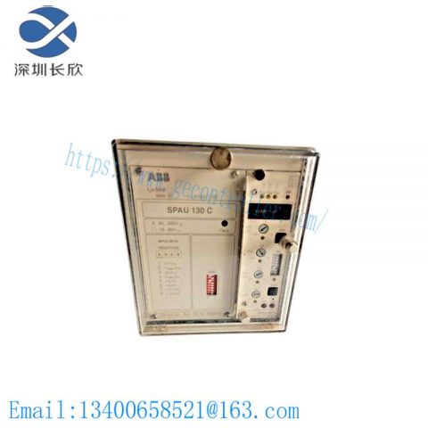 ABB SPAU130C-AA Voltage Relay - Precision Engineering for Reliable Power Management
