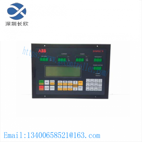 ABB SYNPOL D 3DDE300410: Display Module Board for Industrial Automation