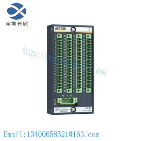 Bachmann PLC AIO288/1 - Advanced Analog Input/Output Module