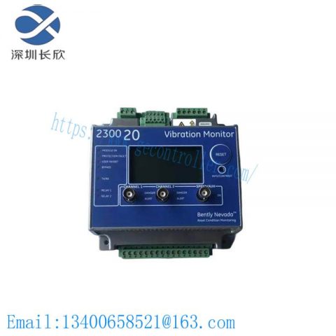 Bently Nevada 2300/20-00 Vibration Monitor: Precision Engineering for Industrial Control