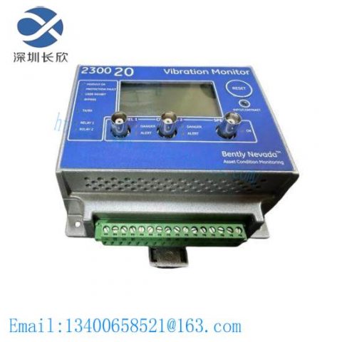 Bently Nevada 2300/20-CN Monitor with 4-20mA Outputs