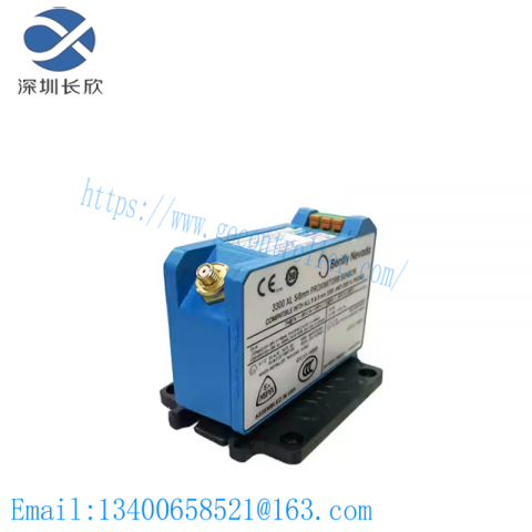 Bently Nevada Proximity Sensor, Model 330180-12-05, 3300XL Series, Precision Control Module