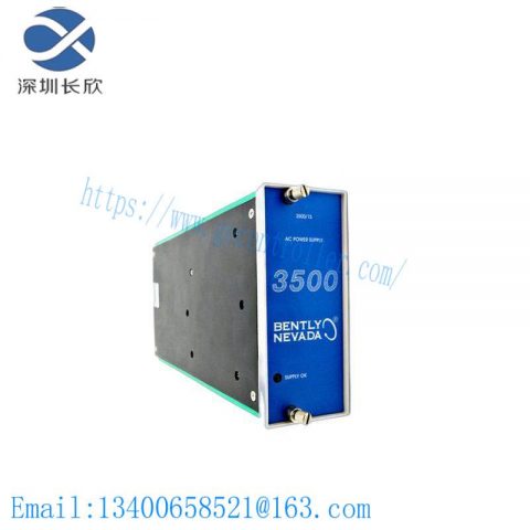 Bently Nevada 3500/15 127610-01: Advanced AC Power Supply Module for Industrial Control Solutions
