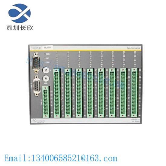 dio32-c_digital_input_output_module_bachmann.jpg Bachmann DIO32-C: High-Performance Digital Input/Output Module