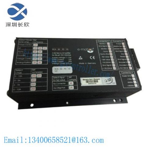 E-motion SCA-SS-70-10 Servodrive - Precision Control for Industrial Automation