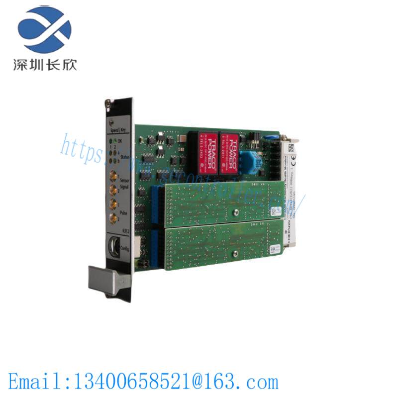 emerson_a6110.jpg EMERSON A6110 Relative Shaft Vibrator Module for Industrial Control Systems