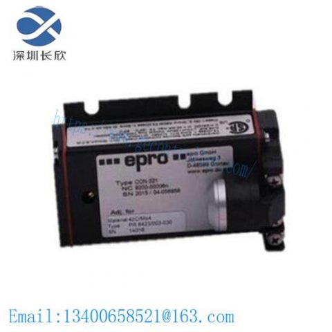 EMERSON A6125 Case Piezoelectric Vibration Monitor - Precision Engineering for Industrial Control