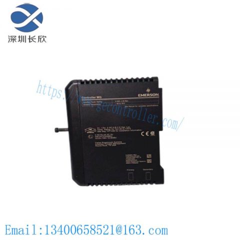 EMERSON KJ2005X1-MQ1, 12P6381X022 MQ Controller - Precision Automation at Its Core