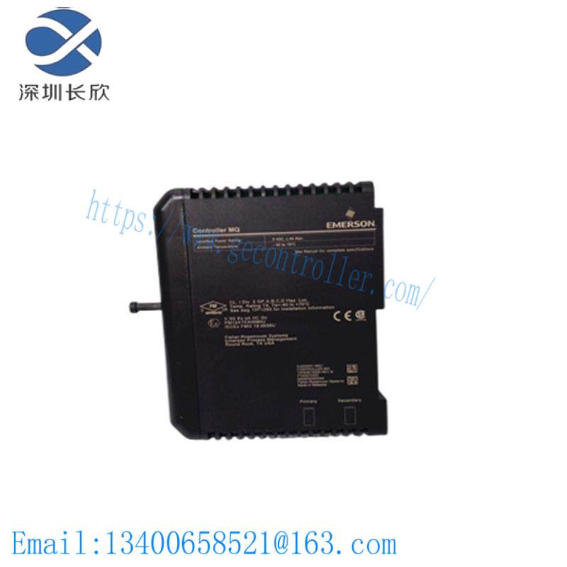 emerson_kj2005x1-mq1_12p6381x022_mq_controller.jpg EMERSON KJ2005X1-MQ1, 12P6381X022 MQ Controller - Precision Automation at Its Core