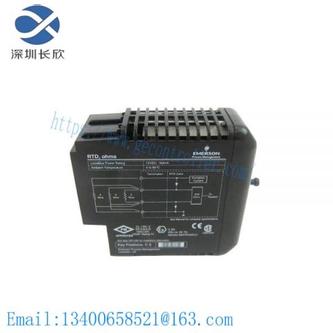 Emerson KJ3002X1-BA1 12P0680X132 VE4003S2B2 Input Module - Advanced Control Solutions for Industrial Automation