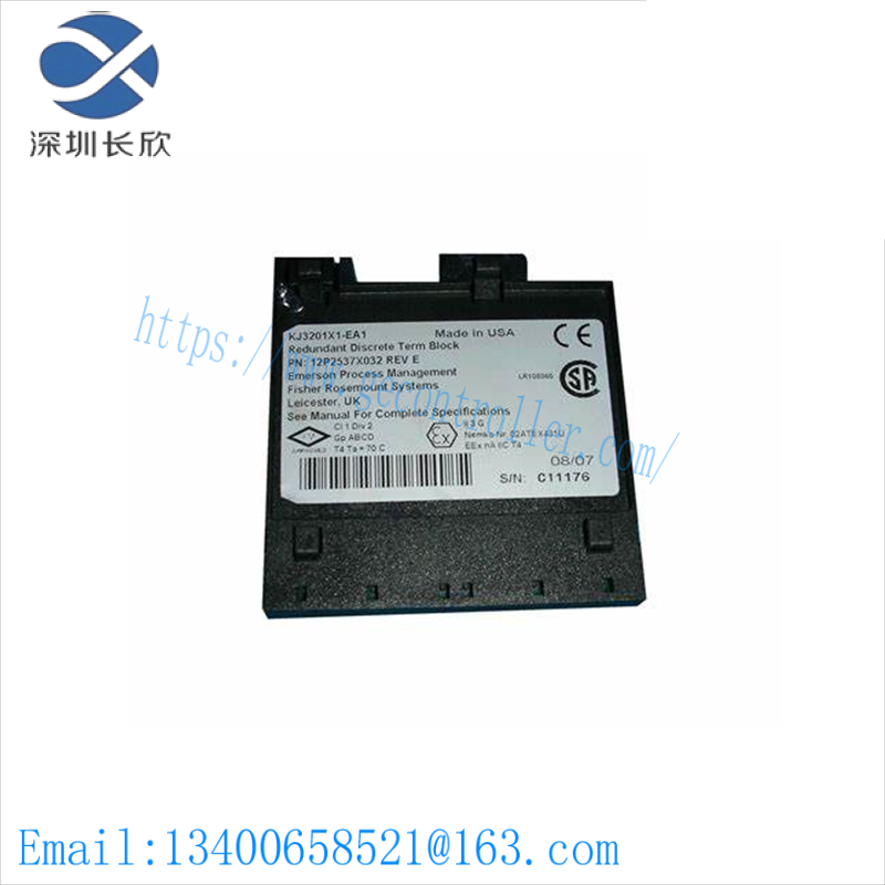 emerson_kj3201x1-ea1_redundant_discrete_terminal_block.png EMERSON KJ3201X1-EA1 Redundant Discrete Terminal Block - Industrial Control System Component