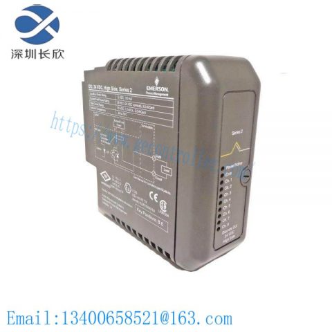 Emerson KJ3202X1-BA1, Discrete Output Module, Automation & Control Systems