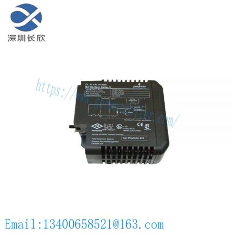 EMERSON KJ3222X1-EA1: Industrial Grade Input Module for Precise Control Systems