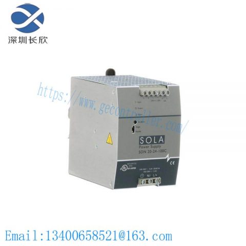 EMERSON SDN20-24-100C Power Supply, Designed for Industrial Control Solutions