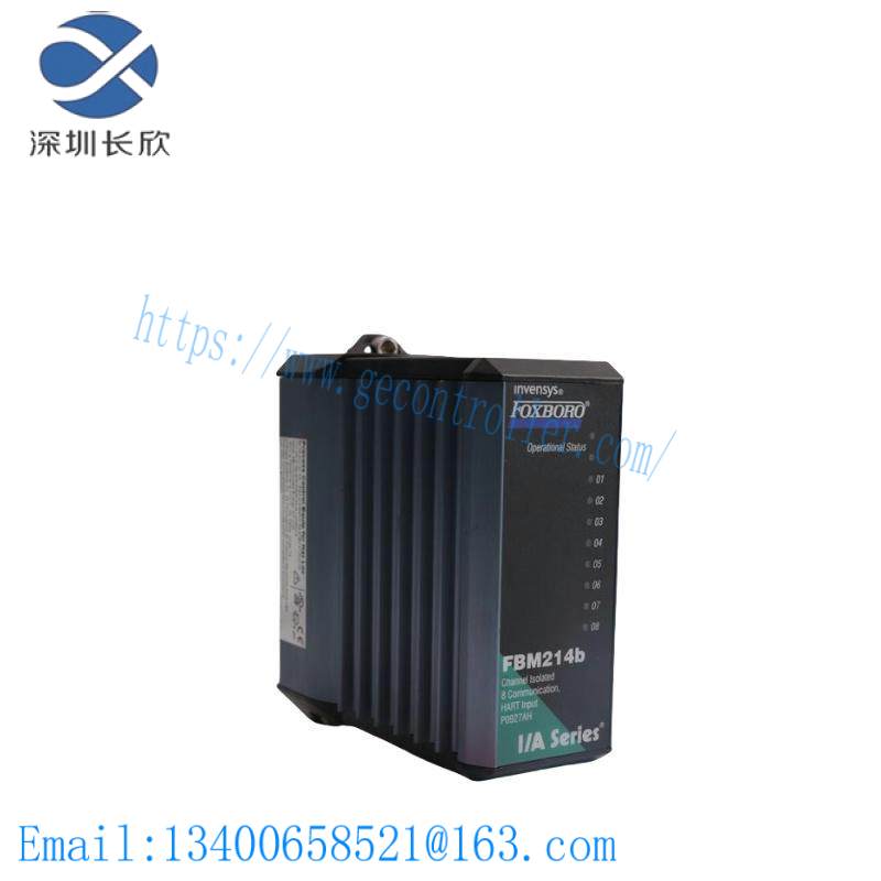 fbm214b_p0927ah_foxboro_hart_inputs.jpg FOXBORO FBM214B P0927AH: Precision Control Module for Industrial Automation