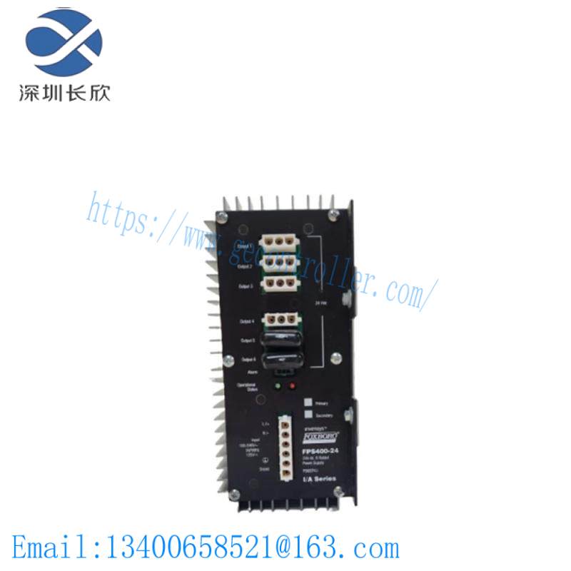 foxboro_p0922yu_fps400-24_power_supply.jpg Foxboro P0922YU FPS400-24 Industrial Power Supply