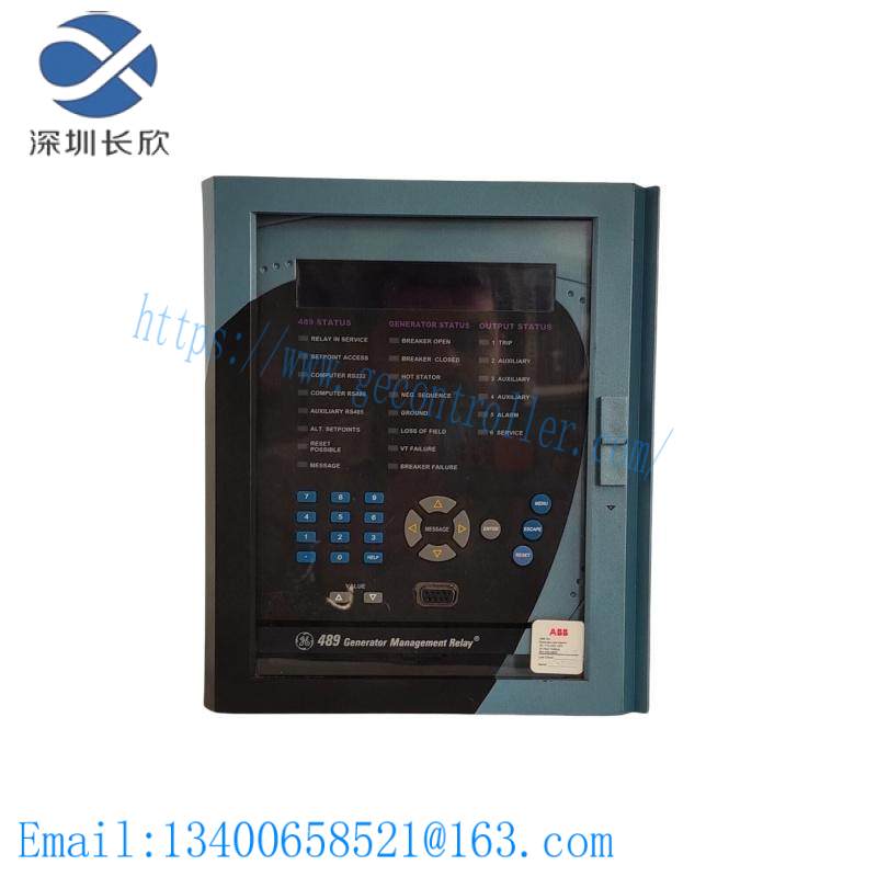 ge_489-p1-hi-a20-e-h_generator_management_relay.jpg GE 489-P1-HI-A20-E-H: Precision Engineered Generator Management Relay