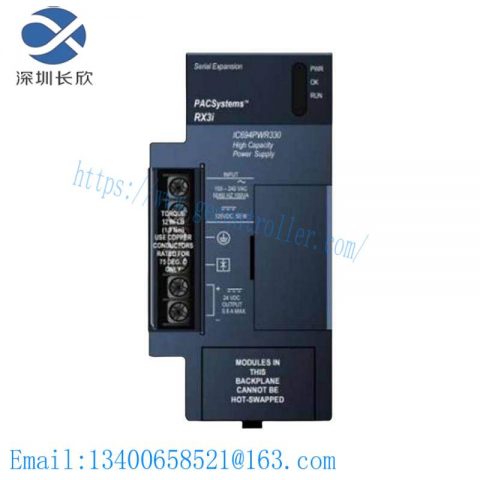 GE FANUC IC694PWR321 Power Supply, Precision Engineering for Industrial Control