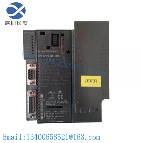 GE IC200CPU005 CPU module - High-Performance Control Center