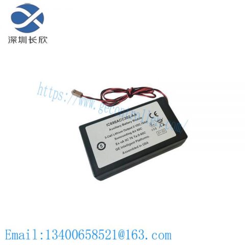 GE IC695ACC302 Battery Module, Advanced Energy Storage Solution