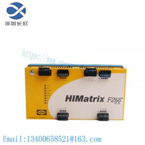 HIMA HIMATRIX F2DO1601 | Advanced Power Supply Module for Industrial Automation