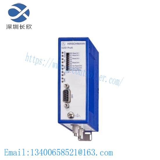 hirschmann_ozdprofi12mg12_fiberoptic_profibus_module.jpg Hirschmann OZDPROFI12MG12 Fiber Optic Profibus Module - High-Performance Industrial Communication Solution