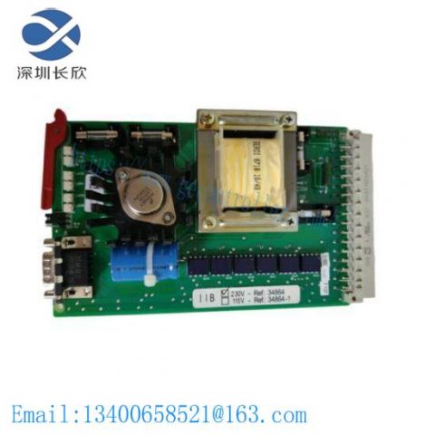 Honeywell Ref34864-1 Power Board: Industrial Control System Module