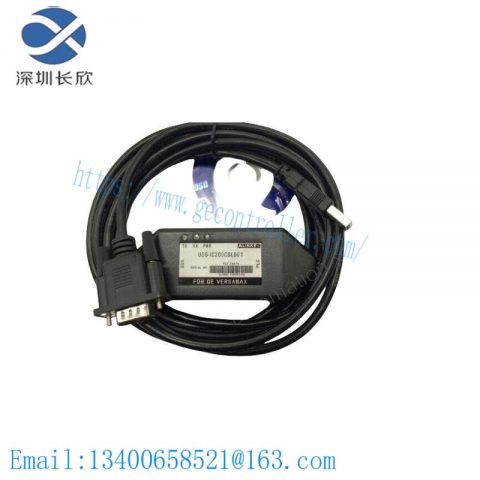 GE IC200CBL001 - Industrial Communication Serial Cable, for PLCs & Control Systems