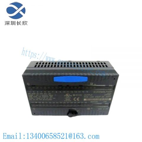 GE IC200MDL742 - VersaMax Discrete Output Module: Precision Control for Industrial Automation
