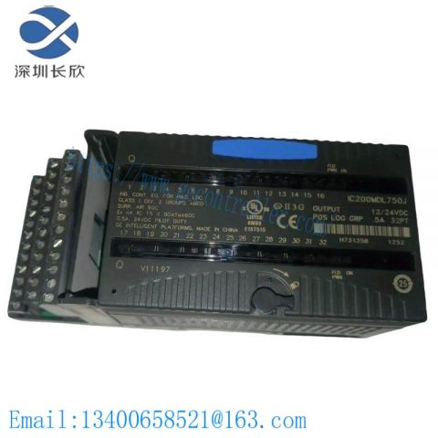 GE IC200MDL750J: Advanced VersaMax Output Module for Industrial Automation